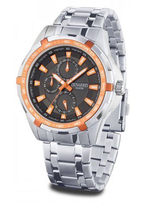 Reloj Duward de hombre Sport Thunder D95703.01 blanco y azul acero 316L