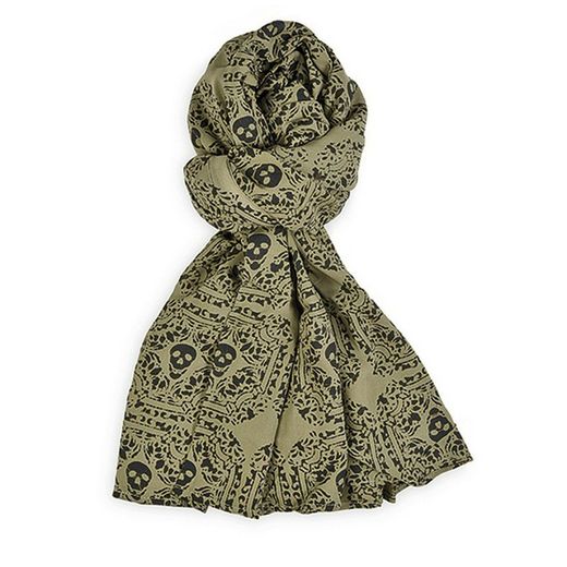 SS2 Sarong rayón Plata de Palo calaveras colección Rudi