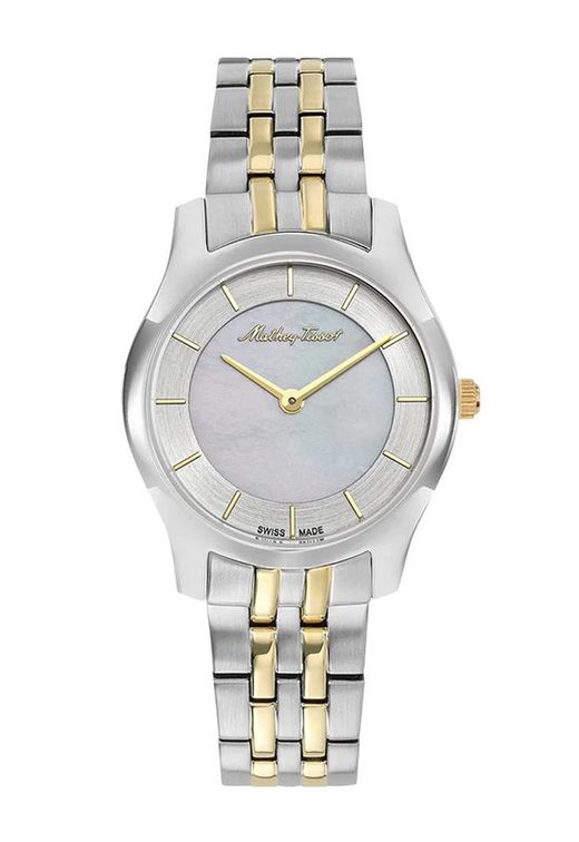 Reloj Mathey Tissot colección Tacy D949BYI de mujer analógico Swiss Made movimiento Ronda 762 cristal zafiro