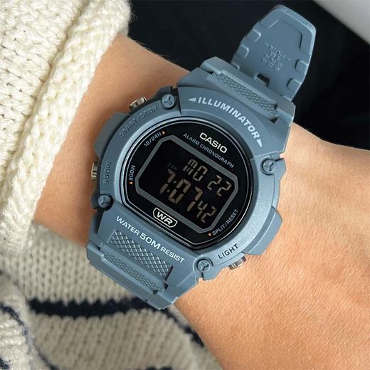 Reloj CASIO W-219HC-2BVDF unisex digital