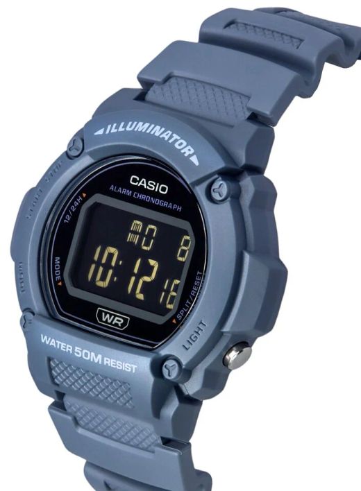 Reloj CASIO W-219HC-2BVDF unisex digital