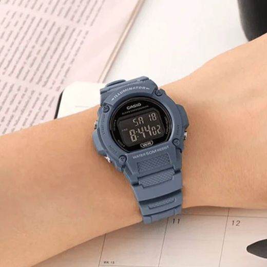 Reloj CASIO W-219HC-2BVDF unisex digital
