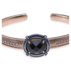 WB218X Pulsera Plata de Palo Cuarzo de mujer elegante
