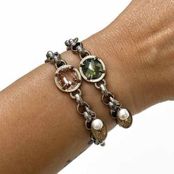 WB328X Pulsera PLATA DE PALO Ores para mujer