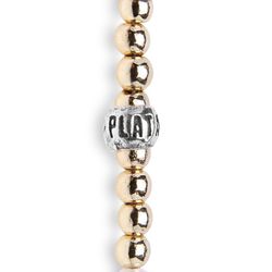 WB389X Pulsera Lyra Plata de Palo de perlas de agua dulce para mujer