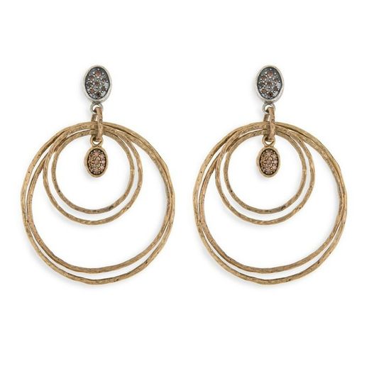 WE085X Pendientes Plata de Palo Woman