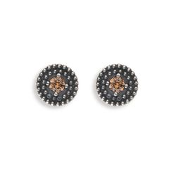 WE132X Pendientes Plata de Palo Drago y citrino