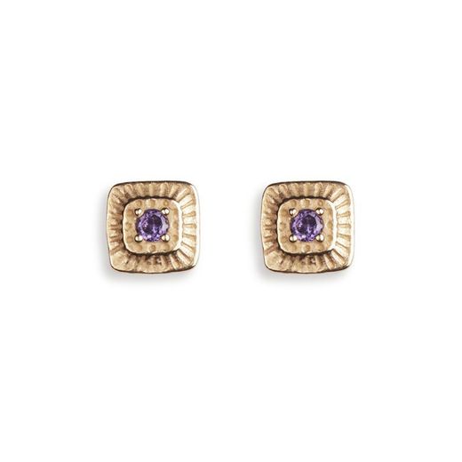 WE137G Pendientes PLATADEPALO Tusan para mujer