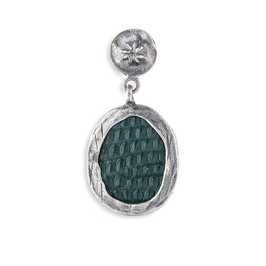 WE216X Pendientes Joyada PLATA DE PALO mujer de plata misteriosos y sofisticados