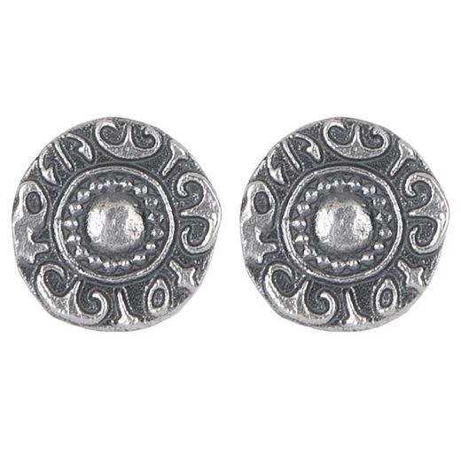 WE274X Pendientes PLATA DE PALO de Mujer Mayonaka de plata 925 grabada