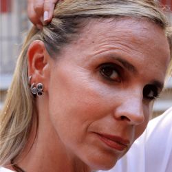 WE263X Pendientes Plata de Palo Mujer Satori de plata 925 con rubí, rosa, y amatista muy elegantes