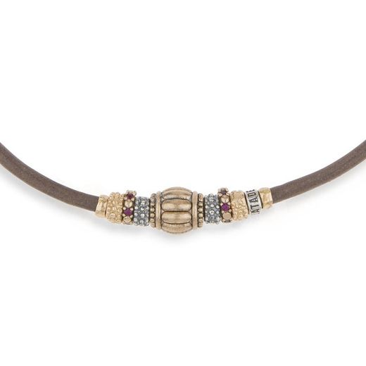 WN074X Collar Plata de Palo mujer colección Malthe