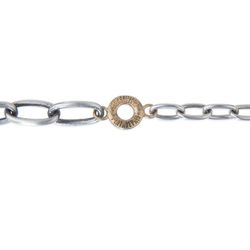 WN220X Collar Plata de Palo modelo Frango elegante para mujer de plata 925 y bronce