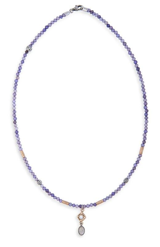 WN232A Collar PLATA DE PALO mujer en plata de 1ª ley 925 colección Thalora