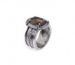 WR068X Anillo PLATA DE PALO Woman